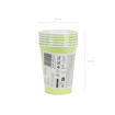 Picture of PAPER CUPS LIME 250ML - 6PK
